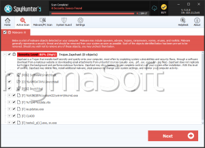 Trojan.Zapchast screenshot