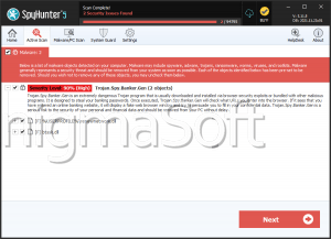Trojan.Spy.Banker.Gen screenshot