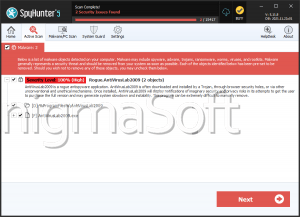 Antivirus Lab 2009 screenshot