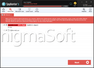Vxidl.B screenshot