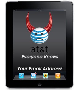att ipad 3g owners email addresses compromised