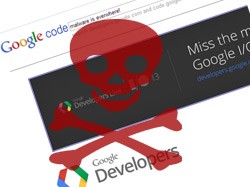 malware do site para desenvolvedores de código do google