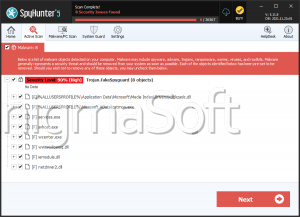 Trojan.FakeSpyguard captura de tela