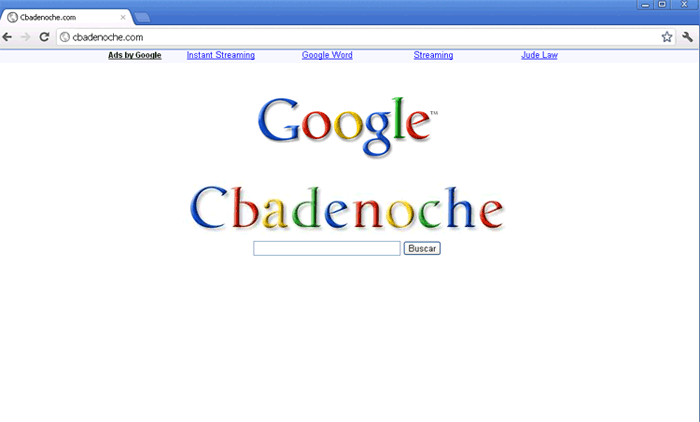 Cbadenoche.com screenshot