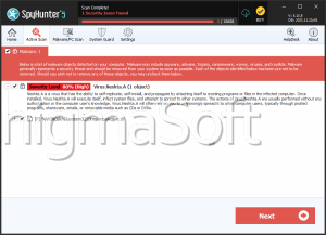 Virus.Neshta.A screenshot