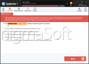 Backdoor.Smadow.gen!A screenshot