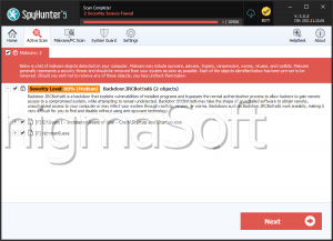 Backdoor.IRCBot!sd6 screenshot