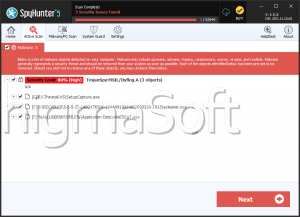 TrojanSpy:MSIL/Dyflog.A screenshot