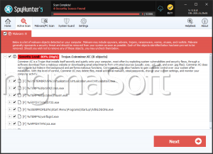 Program:Win32/CoinMiner screenshot