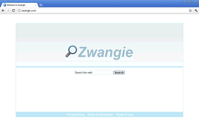 Zwangie.com screenshot