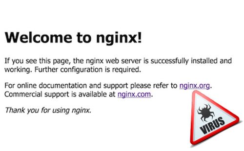 Nginx Virus Removal Report