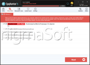 MonitoringTool:Win32/Powerspy.F screenshot