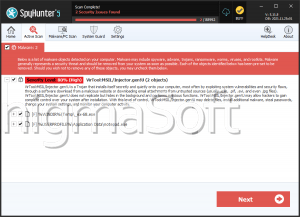 VirTool:MSIL/Injector.gen!U screenshot