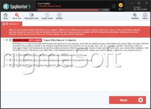 TrojanSpy:MSIL/Neos.A screenshot