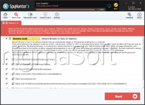 Adware.Browse to Save screenshot