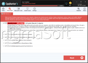 JS/Exploit-Blacole screenshot