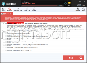 Program:MSIL/Pameseg.B screenshot