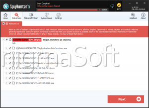 Trojan.Claretore screenshot