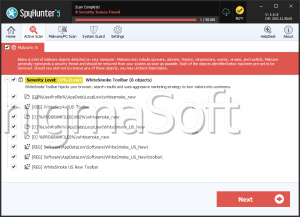 WhiteSmoke Toolbar screenshot