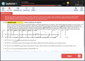 Adware.AddLyrics screenshot