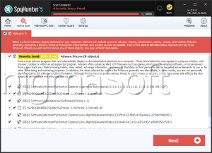 Adware.Pricora screenshot