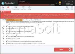 Isearch.omiga-plus.com screenshot