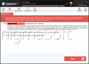 Mal/EncPk-AFN screenshot