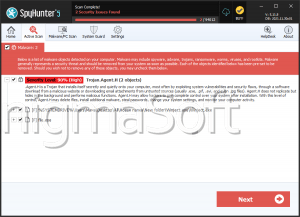 Trojan.Agent.H screenshot