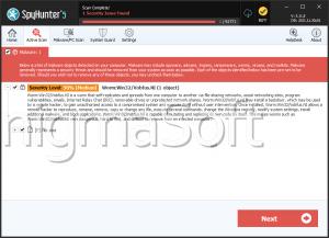 Worm:Win32/Vobfus.NI screenshot