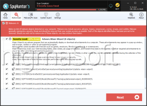 Adware.Wisen Wizard screenshot