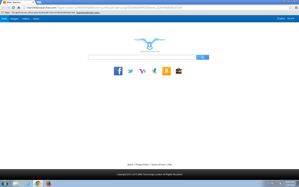 Webssearches.com screenshot