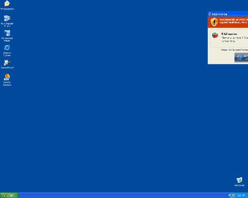 fake anti-virus pop-up move to side to remove it