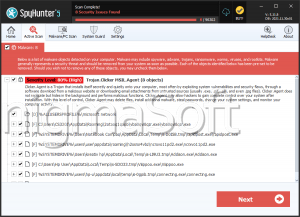 Trojan.Clicker MSIL.Agent screenshot