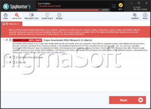 TrojanDownloader:MSIL/Winpud.A screenshot