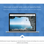 WebDiscover Browser screenshot