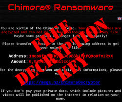 chimera ransomware free decryption key leaked