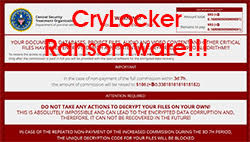 crylocker ransomware mysterious use third party services