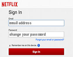 facebook netflix password reset data breach risk