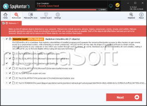 Backdoor.ExtenBro.AK screenshot