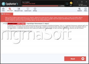 CryptoRoger Ransomware screenshot