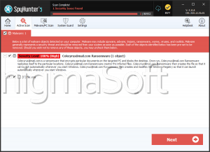Colecyrus@mail.com Ransomware screenshot