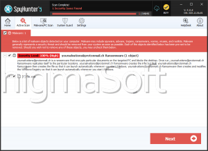 'yoursalvations@protonmail.ch' Ransomware screenshot