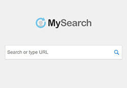 mysearch Erweiterung der Browsererweiterung