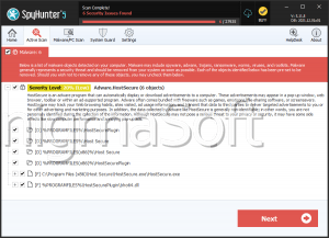 Adware.HostSecure screenshot