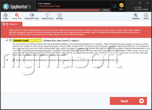 Adware.Key Lime Lizard screenshot