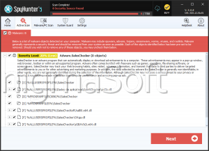 Adware.SalesChecker screenshot