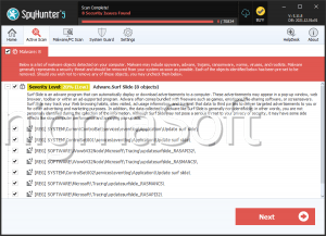 Adware.Surf Slide screenshot