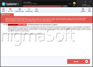 GruzinRussian@aol.com Ransomware screenshot