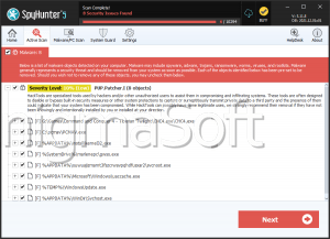HackTool:Win32/Patcher.B screenshot