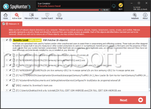HackTool:Win32/Patcher screenshot